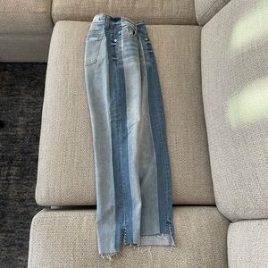 7 For All Mankind Roxanne Ankle Skinny Jeans with side stripe- size 26
